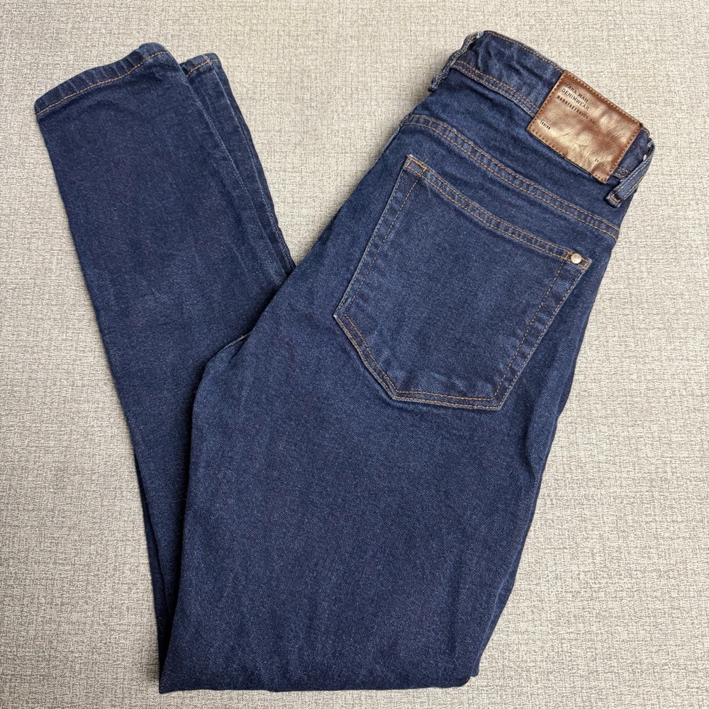 Zara Man Dark Wash Skinny Jeans Size 31